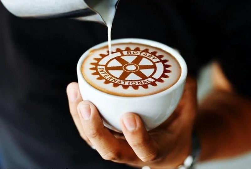 KAFFEMØTE MED ROTARY-SAKER