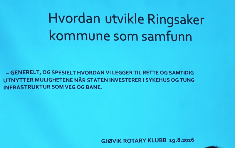 HVORFOR LYKKES RINGSAKER KOMMUNE